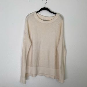 Cream Fisherman Sweater